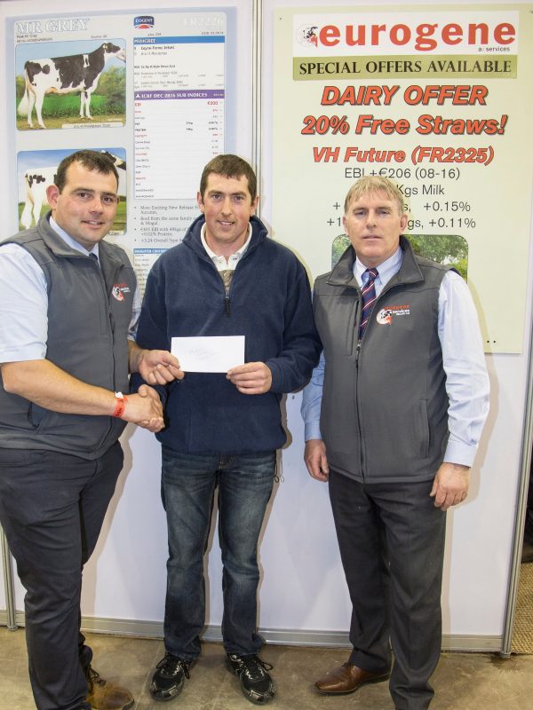 Pictured at the National Dairy Show in the Green Glens, Millstreet are