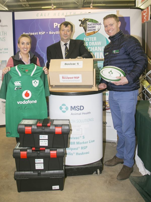 Sarah Campbell, Seamus Crowley and William Minchin doing the MSD Draw.