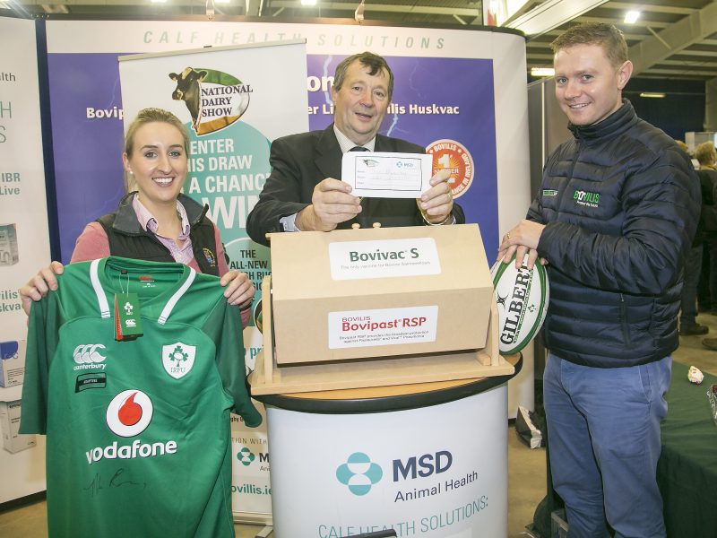 Sarah Campbell, Seamus Crowley and William Minchin doing the MSD Draw.