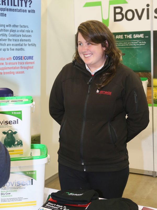 Faith Morris from Bimeda at the National Dairy Show