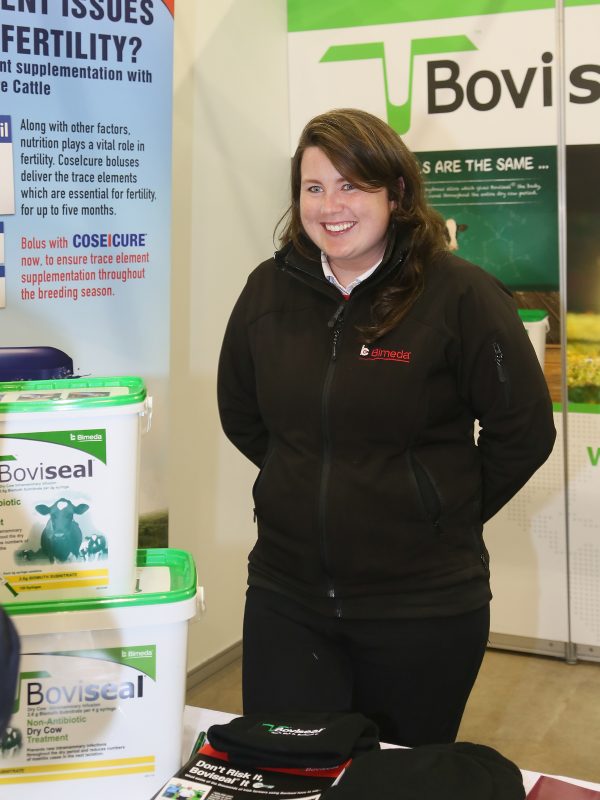 Faith Morris from Bimeda at the National Dairy Show