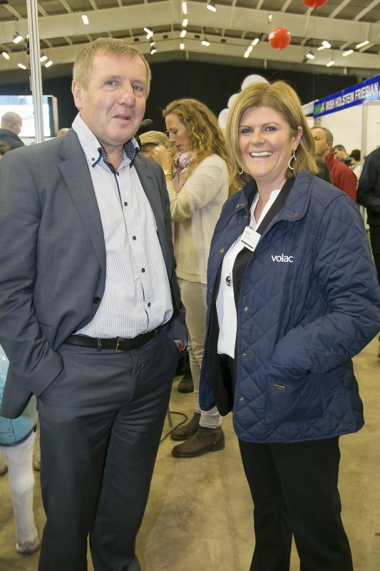 Minister Michael Creed with Una Hickey, Volac Ireland