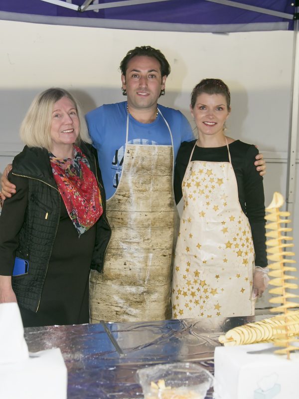 Gloria Corcoran with Alireza and Monika from Toronado Crisps