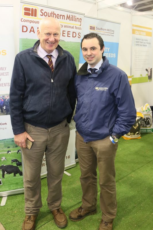 Denis Fitzgerald William O'Flynn Souther Milling at the National Dairy Show