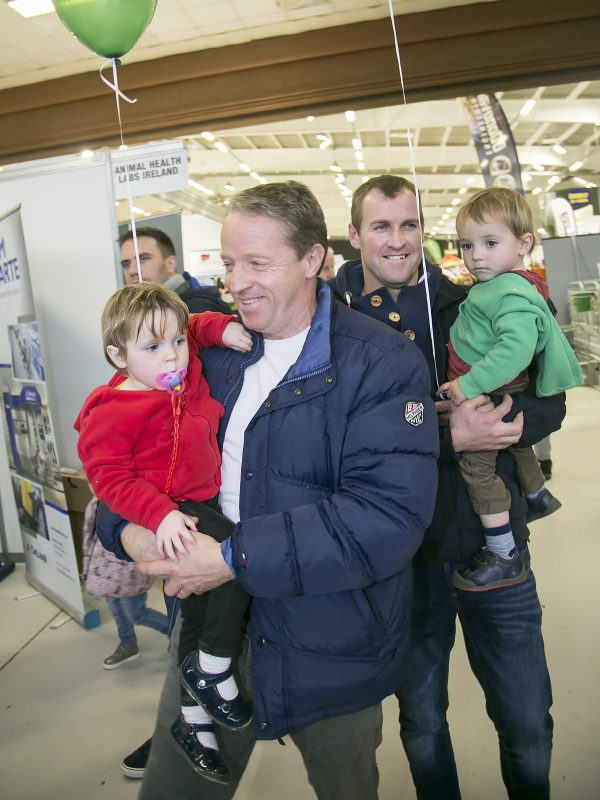 Eilish and Eamon Moynihan with Eamon Og Moynihan and Murty O Keeffe