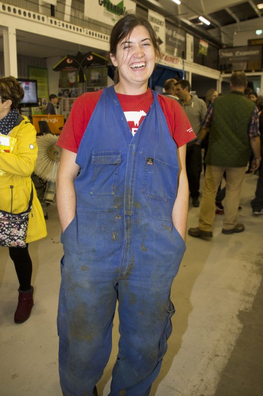 National Dairy Show is Vicki Wiens, from Canada